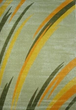 Релефен килим Селена - Зелен