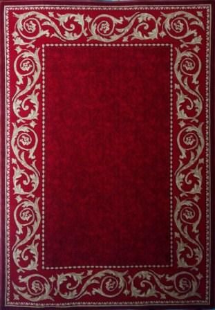 Мокетен килим - Червен
